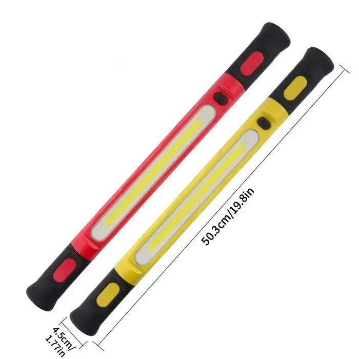 🔦3000LM Work Light Flashlight with Magnetic Base & Hanging Hooks