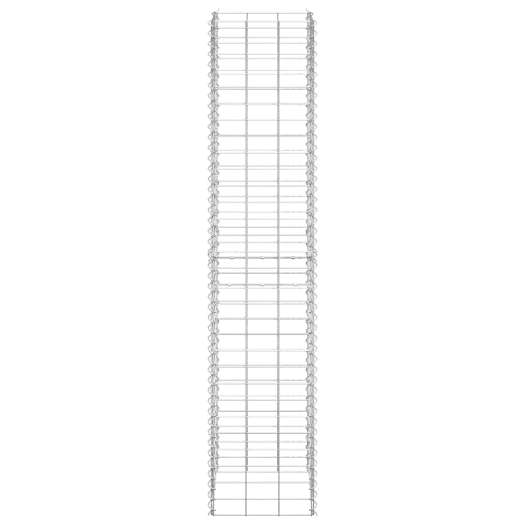 Gabion Raised Beds 3 pcs 30x30x150 cm Iron