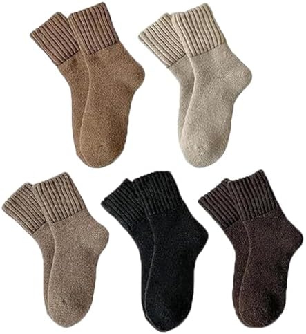 Winter Bestsellers🔥Women's Winter Boot Socks Solid, Thick, Cozy Crew Socks Perfect for Christmas Gifts🧦
