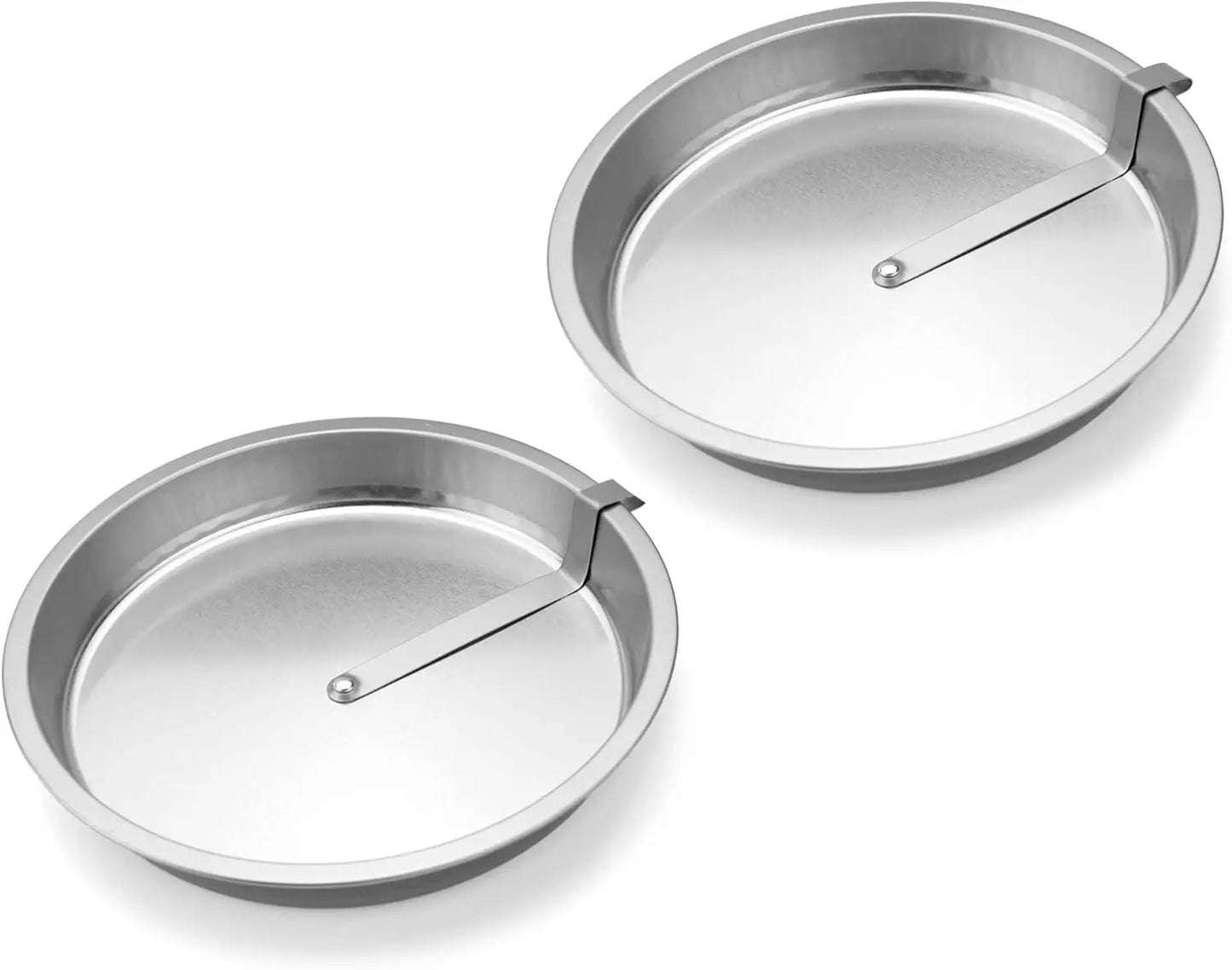 9" Easy Out Quick Release Tart, Quiche, Pie and Cake Pan - Set of 2